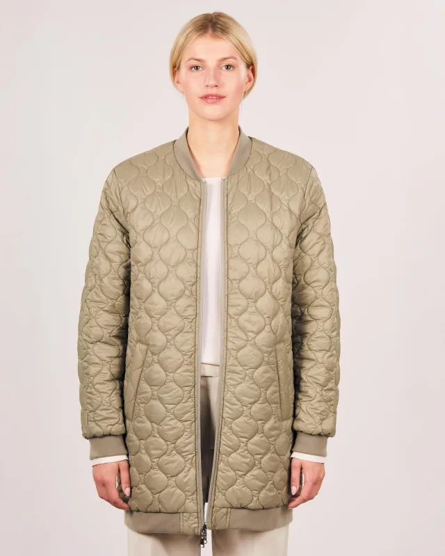 Bomberjacke wendbar - Lange, wendbare Bomberjacke für Damen